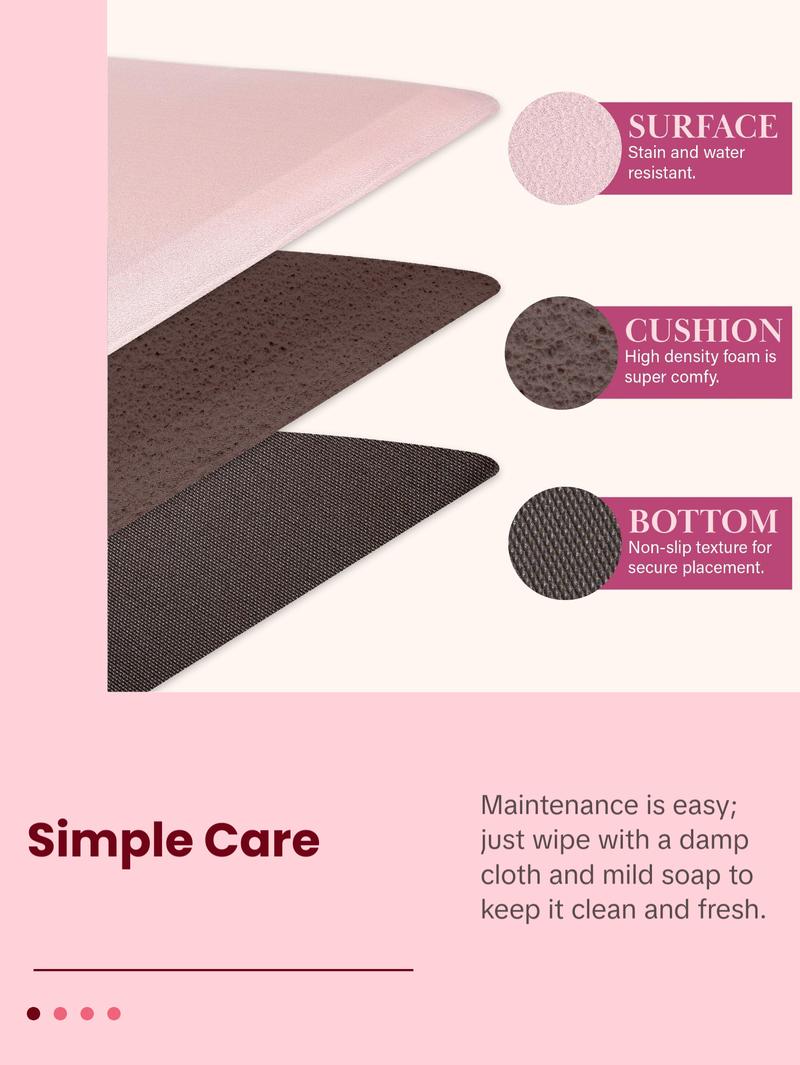 Paris Hilton Comfort Kitchen Mat, “That’s Hot” Design, Cushioned Anti-Fatigue Foam with Non-Slip Surface – Pink Paris Hilton Comfort Kitchen Mat, “That’s Hot” Design, Cushioned Anti-Fatigue Foam with Non-Slip Surface – Pink