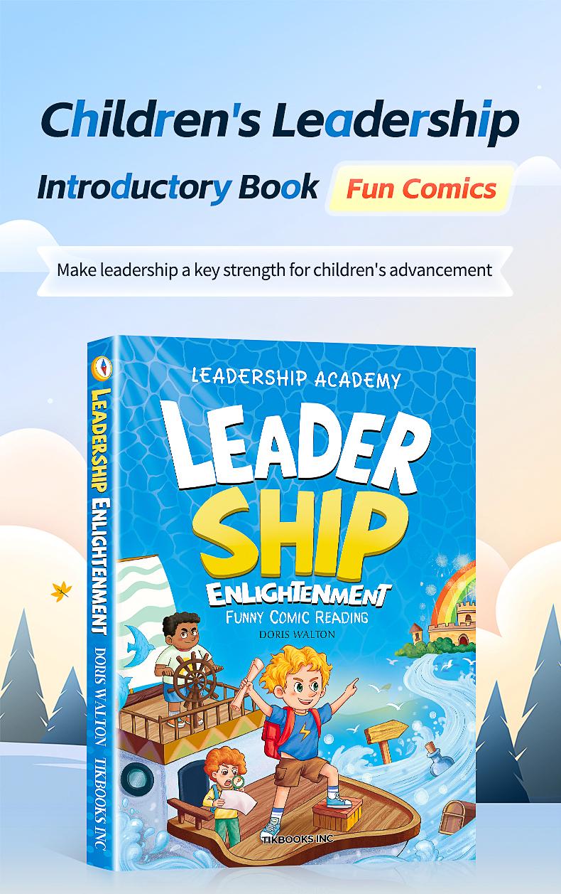 【TIKBOOKS】-S Comic Children's Leadership Cultivates and stimulates children's communication and comprehension skills to guide children to be better