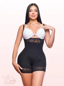 SD-2016 Strapless Short Shapewear with Side Zipper