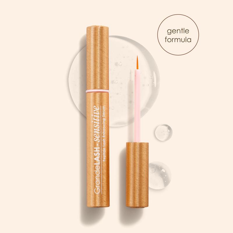 GrandeLASH-Sensitive - Grande Cosmetics - Gentle Formula Lash Serum with LashCatalyst Peptide Complex for Thicker Longer Looking Lashes