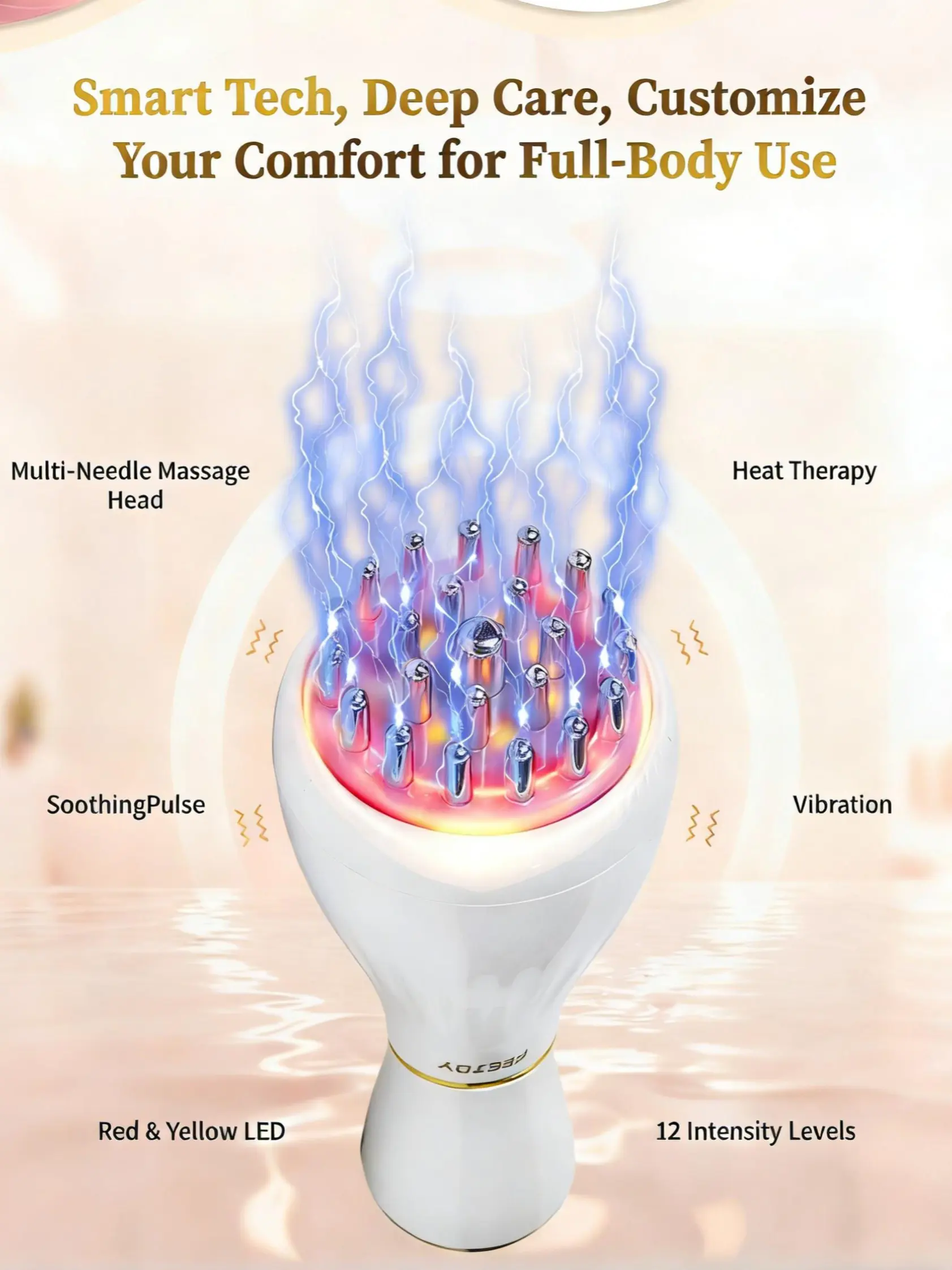 FEEJOY Handheld Full Body Comfort Massager with Heat Vibration 4 Modes 12 Levels Masseur anti-cellulite Silhouette Pro+ Portable Muscle Relief for Memorial Day Weekend Relaxation Gifts - TikTok Shop FEEJOY Handheld Full Body Comfort Massager with Heat Vibration 4 Modes 12 Levels Masseur anti-cellulite Silhouette Pro+ Portable Muscle Relief for Memorial Day Weekend Relaxation Gifts - TikTok Shop