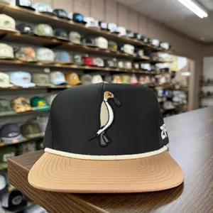 Pintail Rope Hat - Black/Tan
