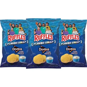 Ruffles Flavor Swap Bundle 3 Chip Bags