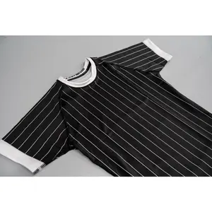 Rash Guard - Black Pin Stripe
