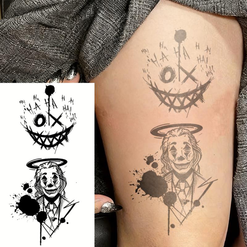 Buy One Get Three Free Herbal Tattoo Stickers - 10-Second Application, Waterproof & 7+ Days Long-Lasting Skin-Safe Temporary Tattoos