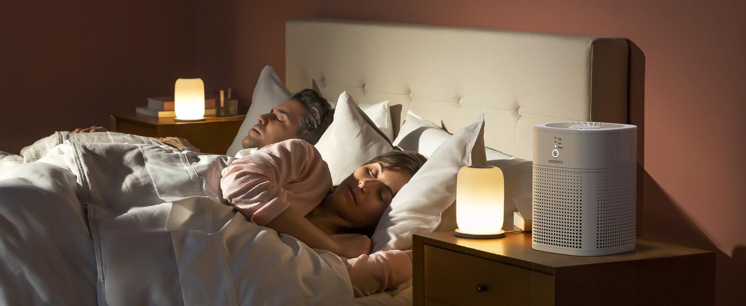 MORENTO MR1800 Air Purifiers -HEPA Filters for Bedroom Home, Office – Effective Against Pets, Allergies, Dust, and Viruses , Portable Household Appliances#TikTokShopBlackFriday