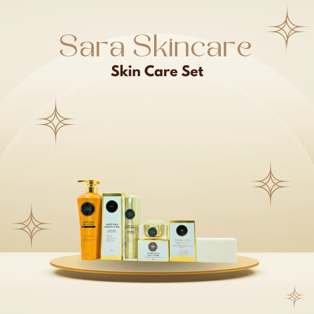 Saraskincare Glow  skin care sets