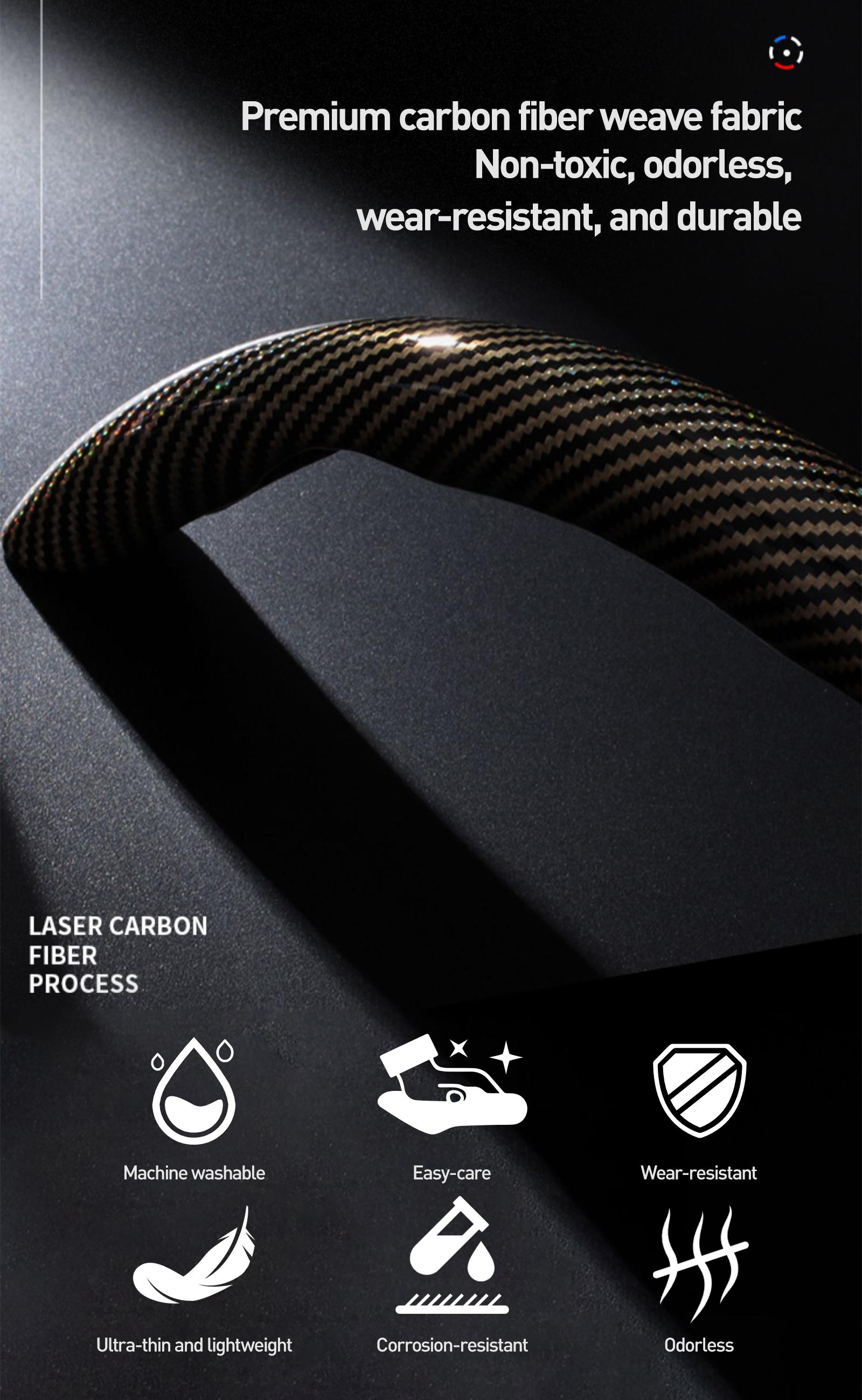 Car Steering Wheel Cover, Non slip Design Steering Wheel Protector, Universal Car Steering Wheel Cover for 15 Inch, Decor Gadgets, Car Accessories, Men Gifts, Car Essentials, Vehicle, for Racing anti slip sport all season use Car Steering Wheel Cover, Non slip Design Steering Wheel Protector, Universal Car Steering Wheel Cover for 15 Inch, Decor Gadgets, Car Accessories, Men Gifts, Car Essentials, Vehicle, for Racing anti slip sport all season use