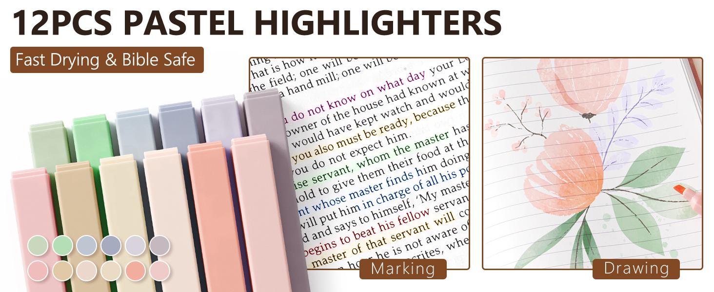 Bible Cover Case for Women, Large Bible Bag Bible Study Supplies Accessories Journaling Kit with Highlighters Tabs, Quilted Book Carrying Cases with Shoulder Strap, Easter Easter Christian Gifts for Women