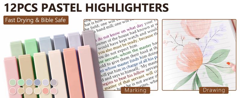 Bible Cover Case for Women, Large Bible Bag Bible Study Supplies Accessories Journaling Kit with Highlighters Tabs, Quilted Book Carrying Cases with Shoulder Strap, Christmas Christian Gifts for Women