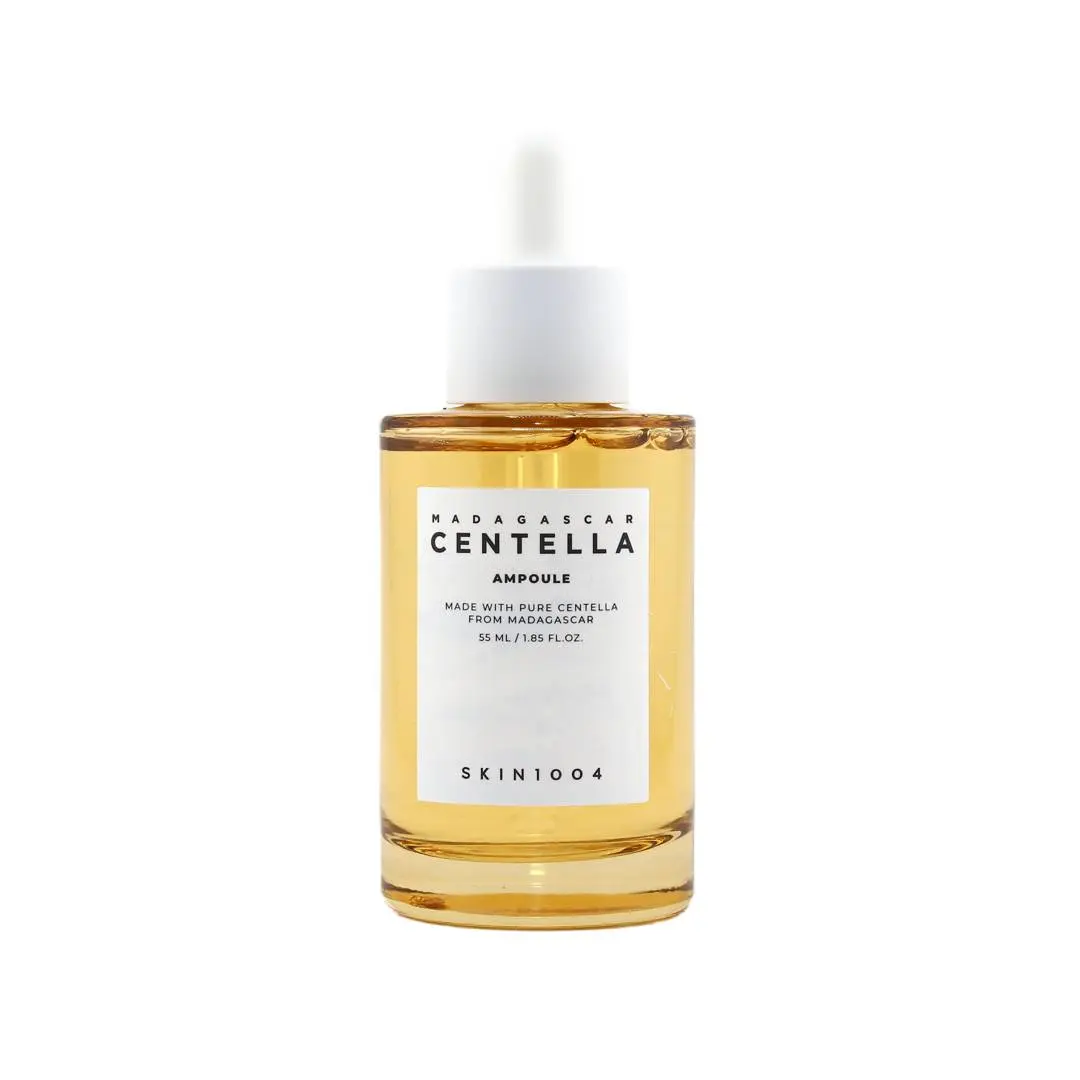 SKIN1004 Madagascar Centella Ampoule (1.9oz) - Pure Centella Extract Serum, Lightweight Moisturizer for Sensitive & All Skin Types, Gentle Soothing, Acne Care, Single Item Daily Skincare