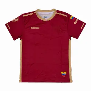 Venezuela Home 2026 Burgundy color Soccer Jersey unisex’s