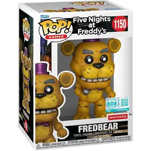 Five Nights at Freddy's Fredbear Funko Vinyl Figure #1150 - Entertainment Earth Exclusive