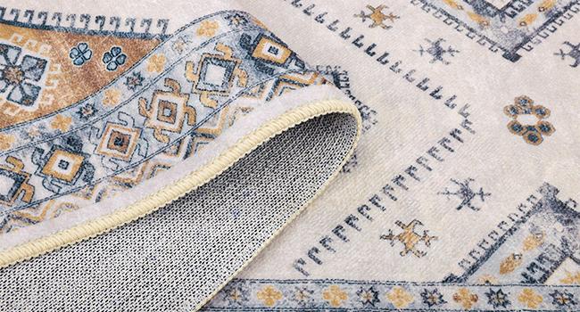 LOKHOM Boho Kitchen Runner Rug Sets 3 Piece Geometric Farmhouse 20x32inch+20x48inch+20x59inch Non Slip Washable Mat for Kitchen Living Room Entryway Laundry Room