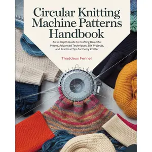 Circular Knitting Machine Patterns Handbook: An In-Depth Guide to Crafting Beautiful Pieces, Advanced Techniques, DIY Projects, and Practical Tips for Every Knitter Paperback – October 28, 2024