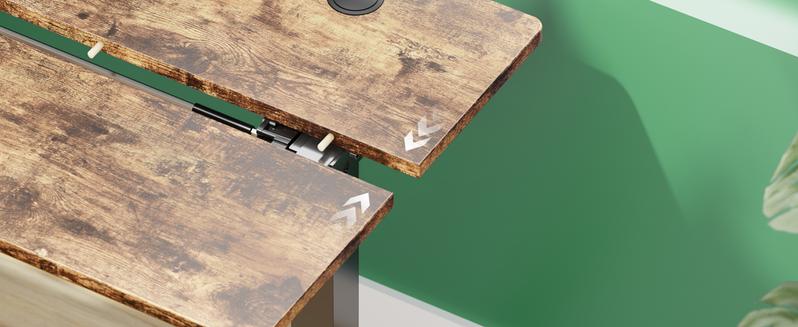 Electric Height Adjustable Standing Desk ,Modern Adjust table Sit to Stand Desk Computer Ergonomic Computer Workstation