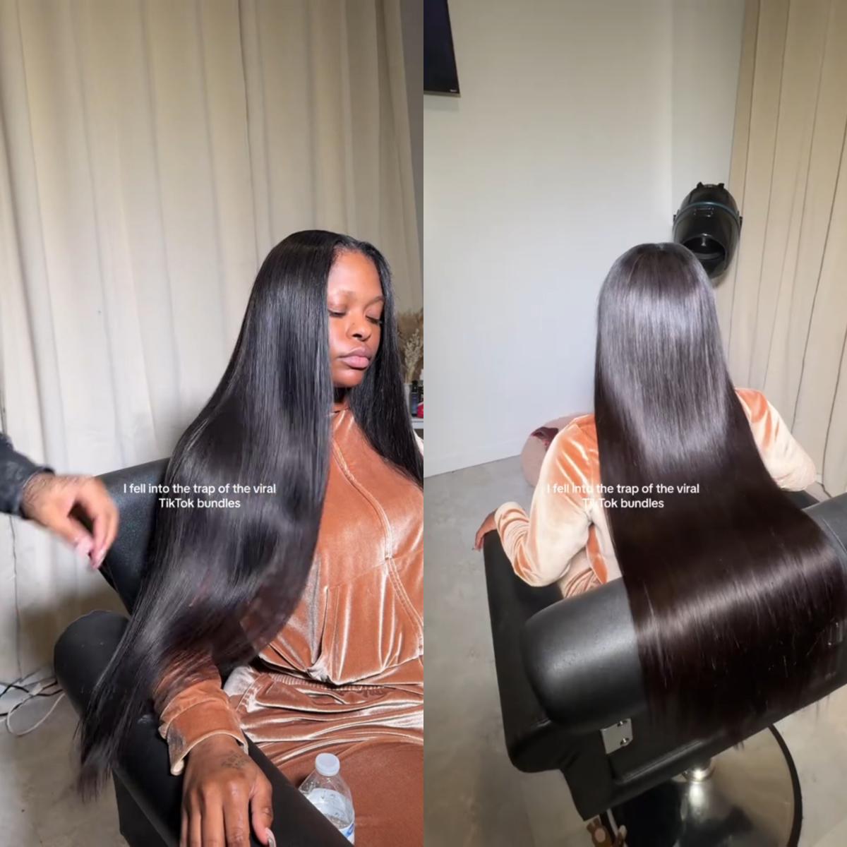 [Ashine] Hair 10A Straight/Body Wave Brazilian Virgin Human Hair Bundles 10 To 30 Inch 100% Unprocessed Straight Weave Hair Human Bundles
