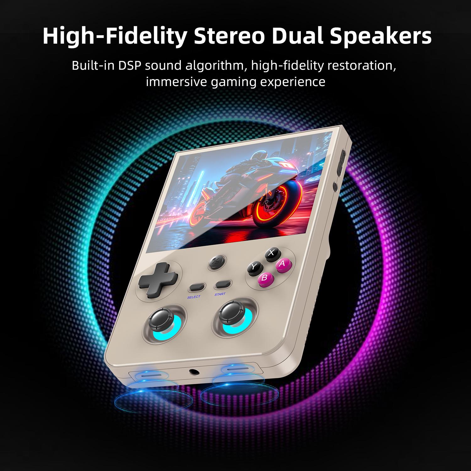 ANBERNIC RG477V Retro Handheld Game Console RG 477V 4.7-inch LTPS 64 Bit Game Player Dimensity 8300 Online Multiplayer Streaming Gift