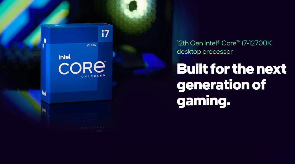 Intel Core i7-12700K Processor