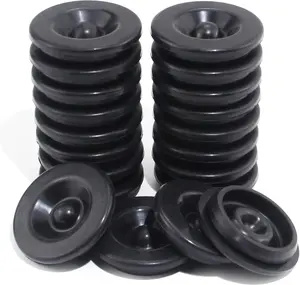 Trailer Hub Rubber Grease Plugs for Trailer Spindle Axle Dust Cap