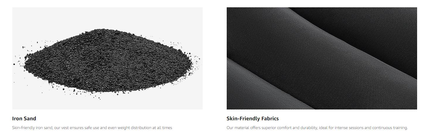 【SpringStatements】ZELUS Weighted Vests, 4-10lbs/11-20lbs/20-32lbs Adjustable Workout Weighted Vest with 6 Ironsand Weights for Men&Women: Motivational Walking, Running,Rucking,Strength Training SpringStatements