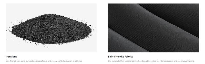 【Jumpstart Sale】ZELUS Weighted Vests, 4-10lbs/11-20lbs/20-32lbs Adjustable Workout Weighted Vest with 6 Ironsand Weights for Men&Women: Motivational Walking, Running,Rucking,Strength Training