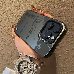 Fashion Red in B-Bulles Since 1975 Phone Case Compatible with for iphone 16 15 14 13 12 11 Pro Max X XR XSMAX 8 7 Plus Anti-Drop Frosted Back Cover Protective Black