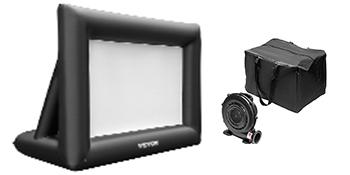 VEVOR Inflatable Movie Screen, Various specifications, Inflatable Projector Screen for outside with Air Blower Inflatable Screen, Oxford Fabric Material Blow Up Screen for Outdoor Movie Supports Front/Rear Projection VEVOR Inflatable Movie Screen, Various specifications, Inflatable Projector Screen for outside with Air Blower Inflatable Screen, Oxford Fabric Material Blow Up Screen for Outdoor Movie Supports Front/Rear Projection