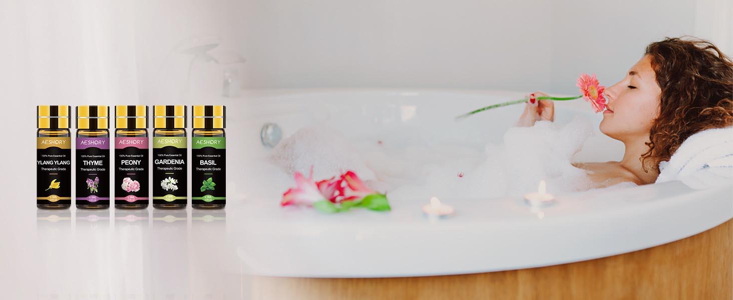 AESHORY Complete Essential Oils Set 80x5ML for Diffuser Aromatherapy Humidifier