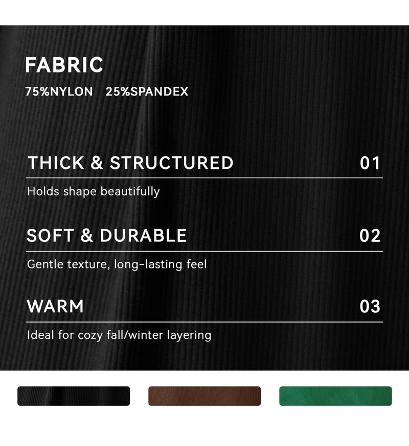 OQQ Women's Long Sleeve Square Neck Wide Leg Jumpsuit With Pockets Casual Fashion Lightweight One Piece Jumpsuits