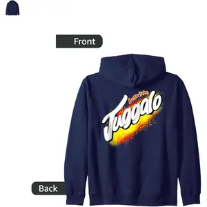 Wicked Tag-Splashed Spray Fury (Juggabro version) Zip Hoodie