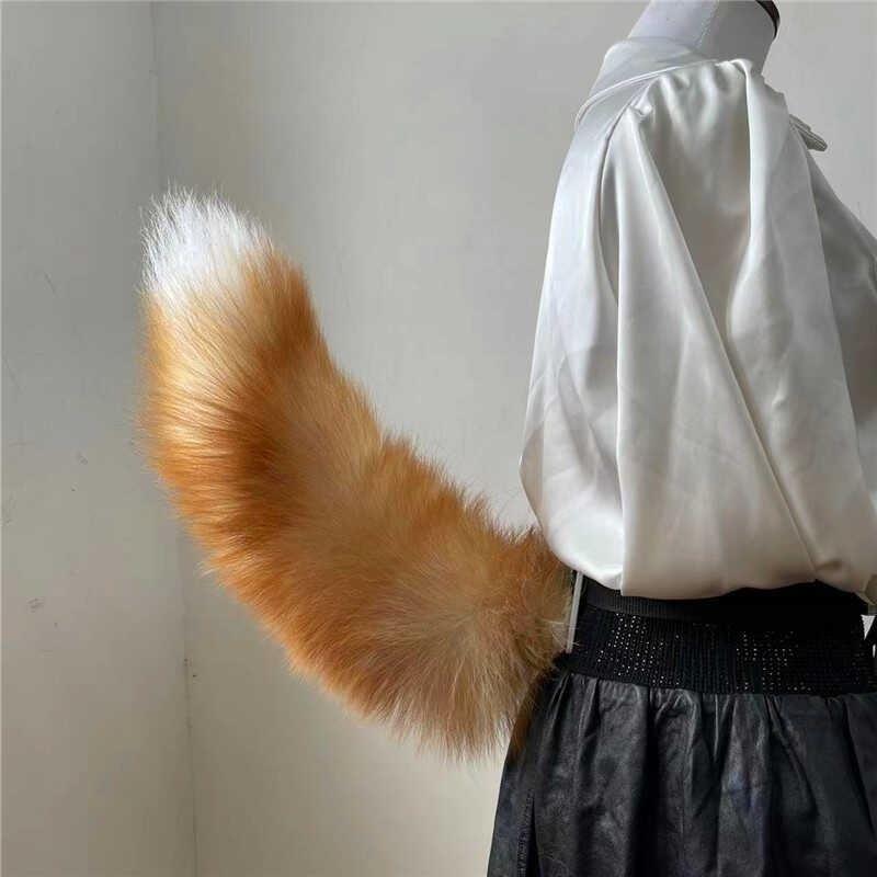 15inch Voice Control Electric Remote Control Tail Super Cute Anime Style Faux Fur for Cosplay Halloween Valentine's Day Carnival Costumes Fun Design Durable Material Basic Minimalist Fashion Womenswear Clothes Essential Rechargeable USB Model Luxury Chri