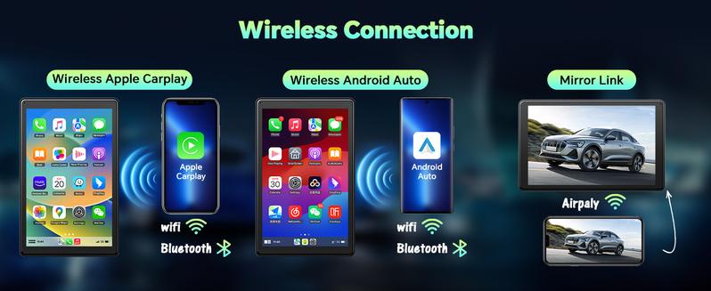 【Valentines】LAMTTO 8-Inch CarPlay Screen for Vehicles — Suction Cup Mount and Magnetic Holder Install on the Air Vent Without Blocking the Driving View. Portrait Mode for Shorts Viewing and Landscape Mode for Movie Playback 【Valentines】LAMTTO 8-Inch CarPlay Screen for Vehicles — Suction Cup Mount and Magnetic Holder Install on the Air Vent Without Blocking the Driving View. Portrait Mode for Shorts Viewing and Landscape Mode for Movie Playback