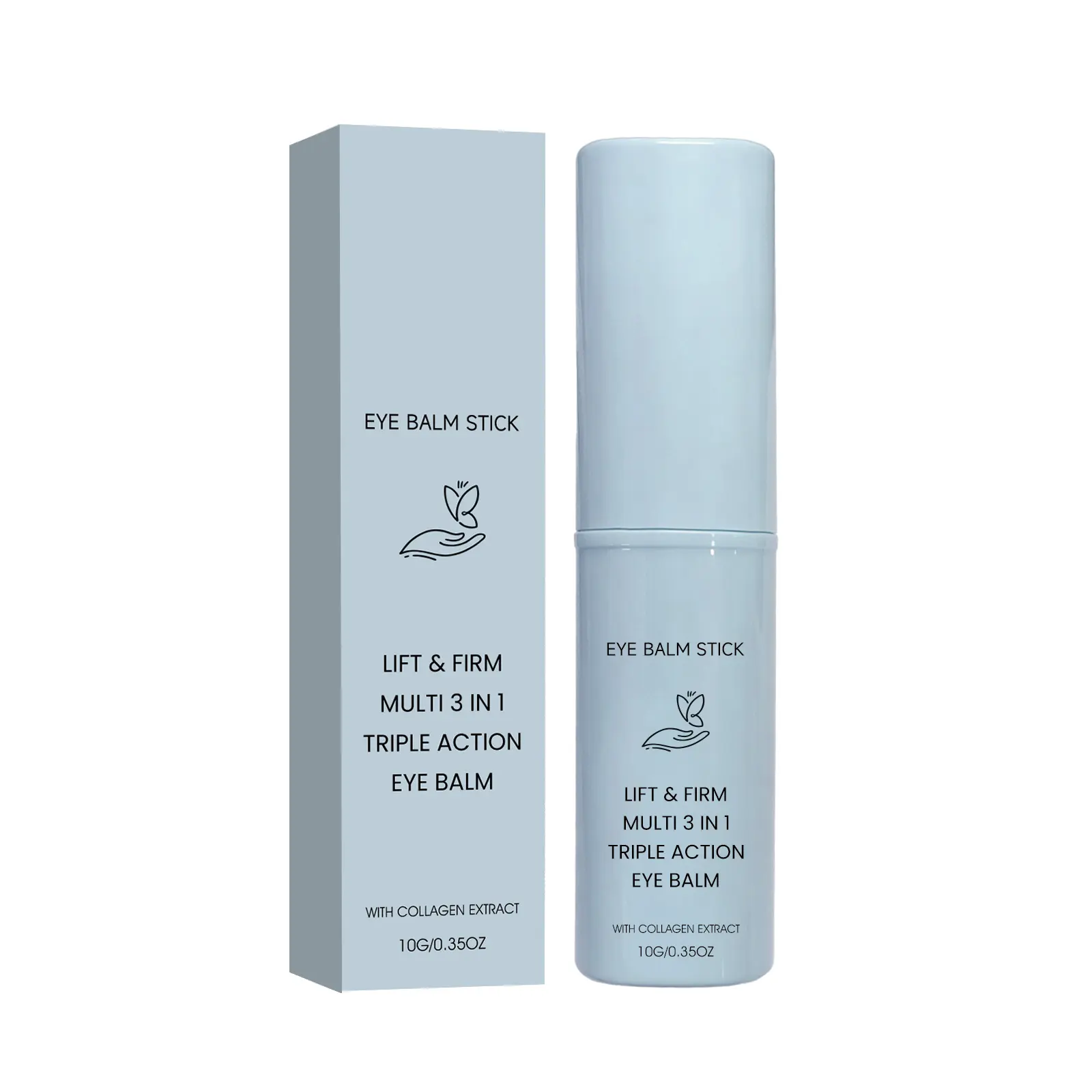 Collagen Eye Cream Stick: Hydrating, Moisturizing, and Gentle Care for the Eye Area—A Gentle Daily Massage Eye Cream, 10g/0.35 oz
