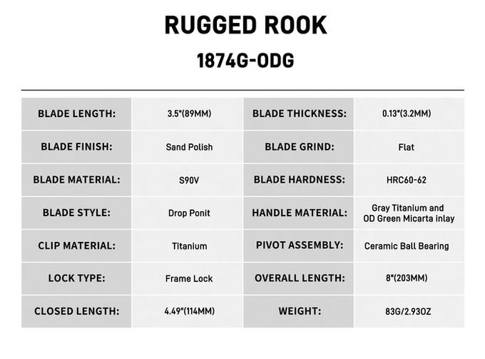 Artisan Cutlery Gambit Pocket Folding Knife with CPM S90V Steel Blade and Titanium Handle Design By Ray Laconico