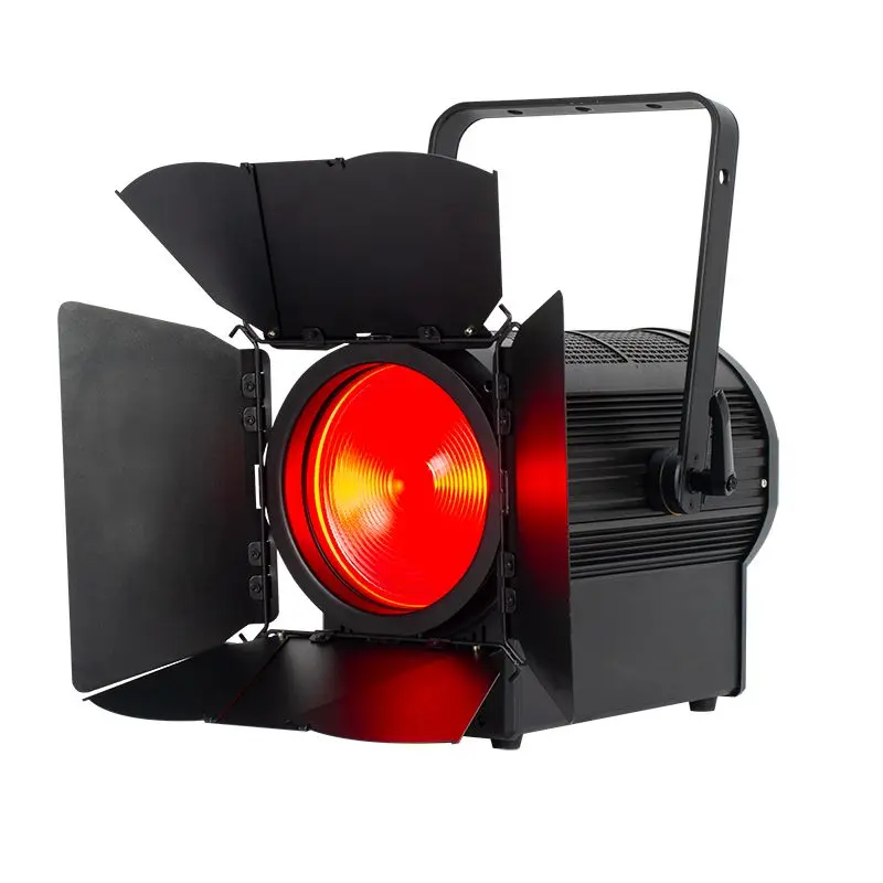 ADJ ENC900 6-In-1 400W Power LED Engine Fresnel Stage Lighting with Barn Door & Wired Digital Communication Network (for Boating, Water Sports)