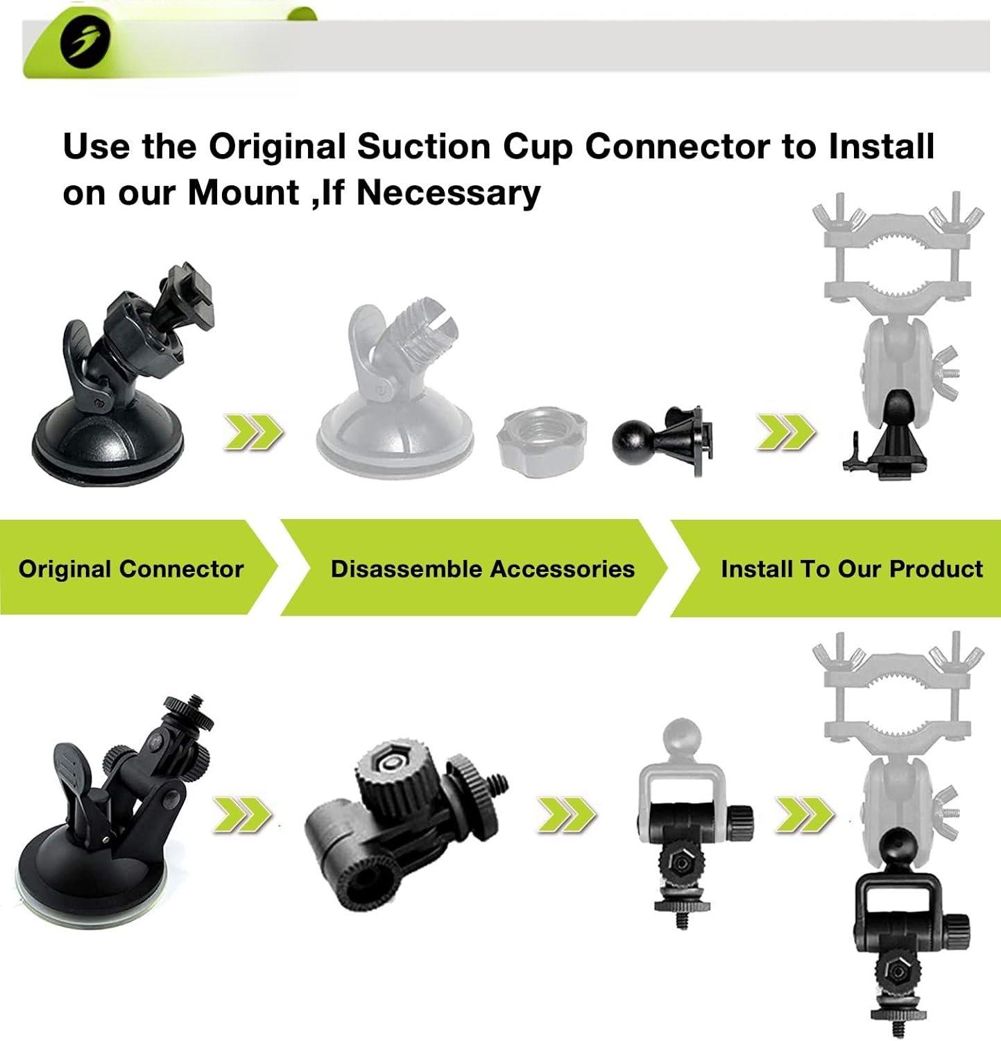 S70 Dash Cam Mount, Mirror Dash Camera Mount Holder with 6 count Joints for Rove APEMAN CHORTAU Roav Nexar YI Z-Edge Old KDLINKS Crosstour Falcon Zero... Dash Cameras S70 Dash Cam Mount, Mirror Dash Camera Mount Holder with 6 count Joints for Rove APEMAN CHORTAU Roav Nexar YI Z-Edge Old KDLINKS Crosstour Falcon Zero... Dash Cameras