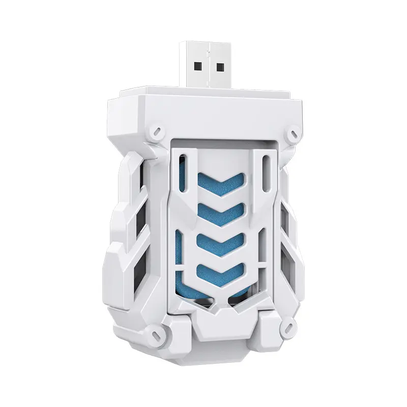 Cordless Alcohol-Free Electronic Mosquito Killer - Rechargeable USB Compact Indoor Pest Control Device for Bedrooms, Road Trips, Home Care Supplies
