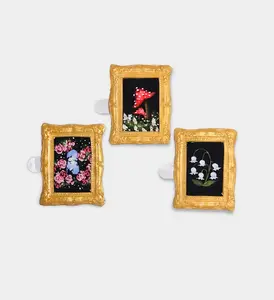 Mini Wax Frame Art – Set of 3