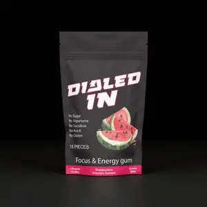 Dialed In Nootropic Focus and Energy Gum