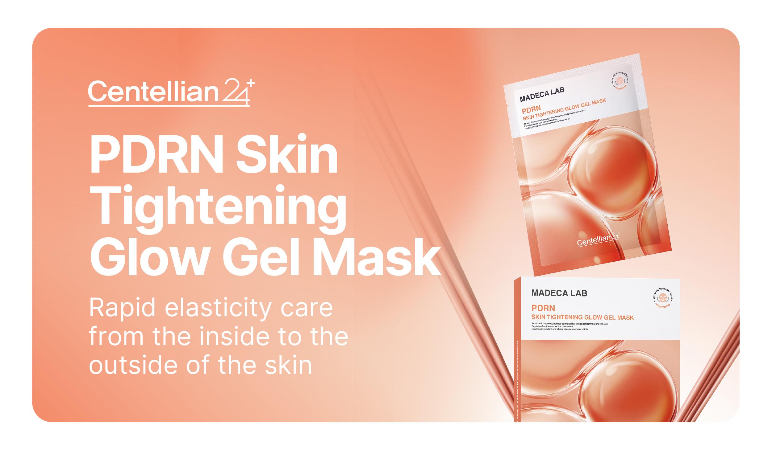 [Centellian24] Madeca Lab PDRN Collagen Facial Mask - Skin Tightening, Hydrating Sheet Mask for Skin Repair, Glowup, Lifting, Anti-Aging Care - Korean Skincare Forever Young Rejuvenating (1 pc), Mask Face