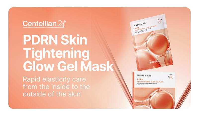 [Centellian24] Madeca Lab PDRN Skin Tightening Gel Mask | Glow-Enhancing + Lifting + Anti-Aging Care | Hydrating Sheet Mask | Korean Skincare | 1 pc Rejuvenating Collagen