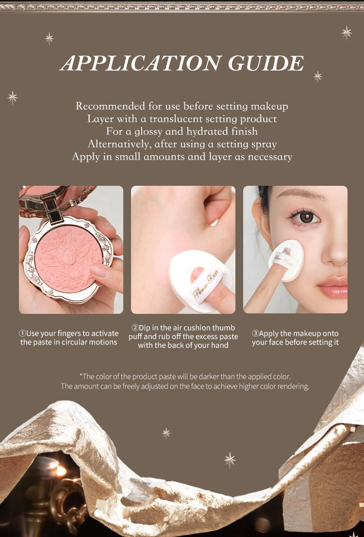 Flower Knows Little Angel Collection Cream Blush, high pigment, longlasting, moisturizing, dealsforyoudays