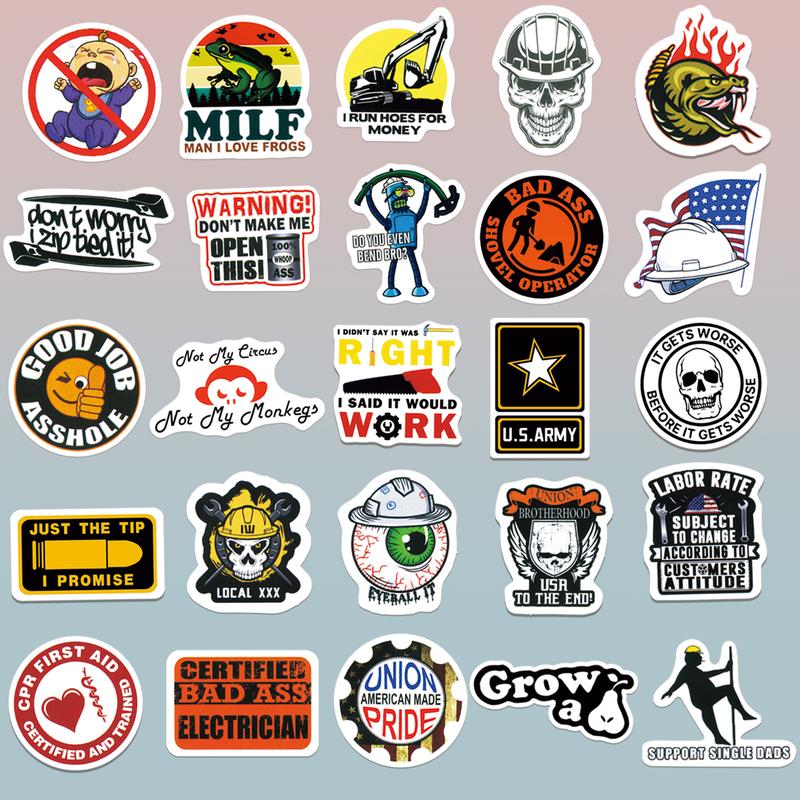 DIY Personalized Stickers Home Decoration Phone Case Decoration 150PCS Funny Saying Sticker Pack - Snarky, Sarcastic Bold Humor Vinyl Waterproof Meme stickers for laptop, computer, water bottle, ipad, phones bumper folding  chair sticker pack