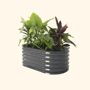 Kids First Garden Bed 17" Tall 42" x 24" for Vegetable & Herb Growing - Perfect for Family Gardening