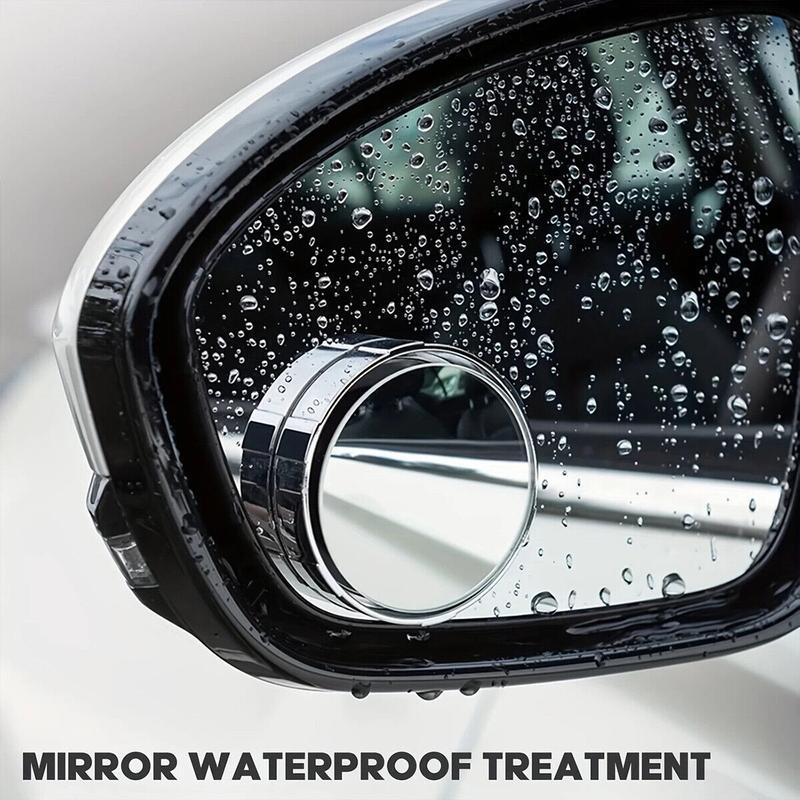 Blind Spot Mirror 2Pcs Suction Cup for Car Ultra Rearview Side Mirror 360° Adjustable Wide Angle View Automotive Safety Accessory Ideal for Parallel Parking and Enhanced Visibility