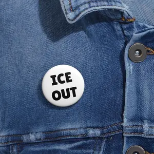 Ice Out Pin Button,  Be Good Pin Button, Abolish Ice Pin Button