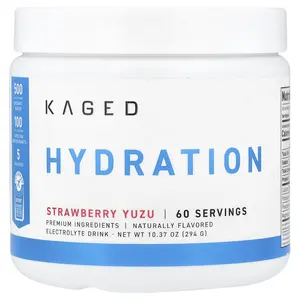Kaged Hydration, Strawberry Yuzu, 10.37 oz (294 g)