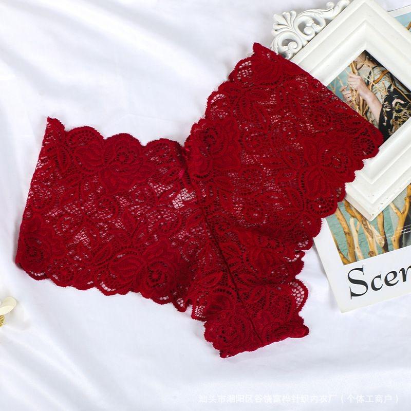 Breathable lace underwear set of 18 pieces that is soft, elastic, and non-constricting.Thanksgiving Christmas Gifts Multi Colors Daily Seamless Comfortable Lace Panties Women's Basic Simple Casual Underwear Briefs Travel