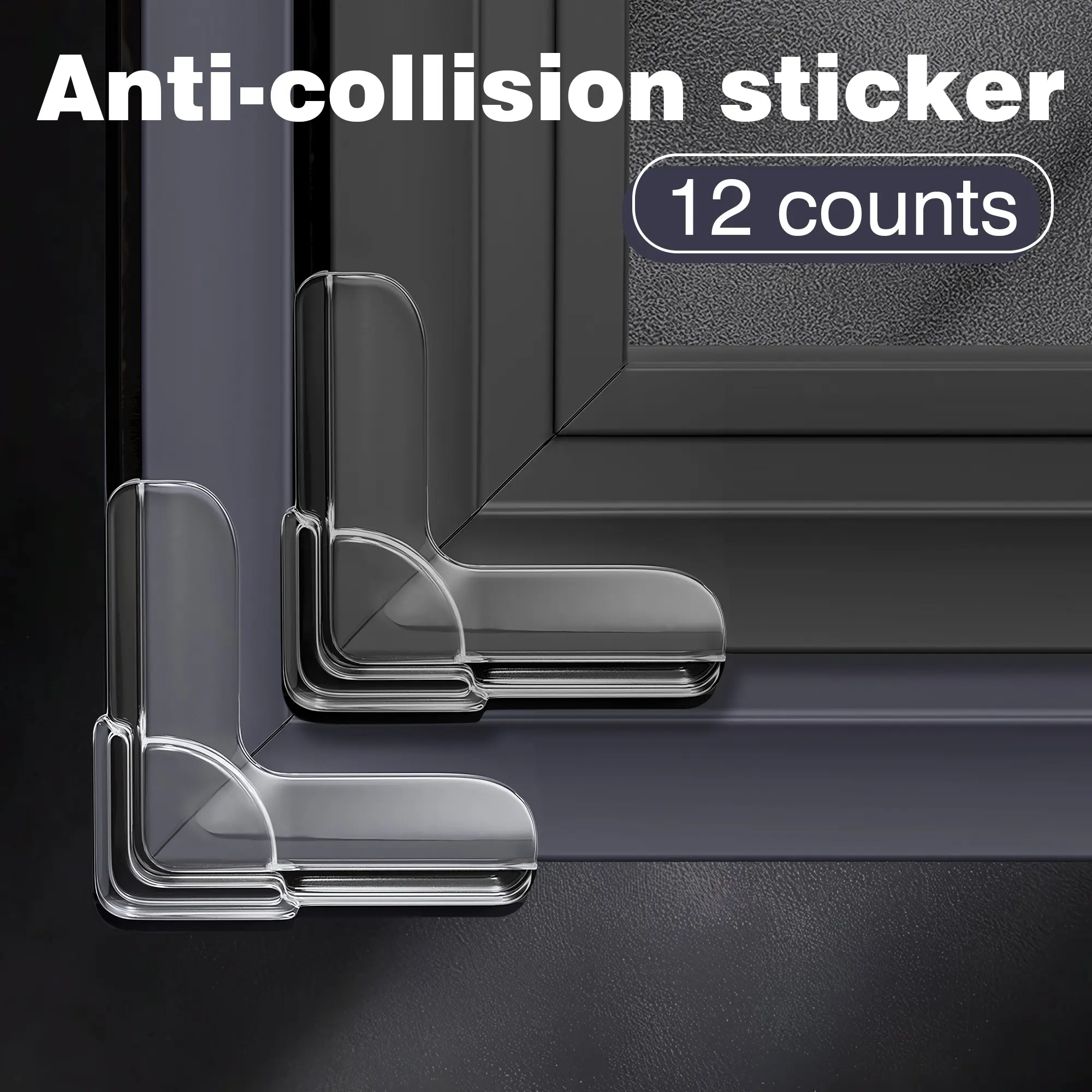 12 Counts Safety Corner Protectors Guards, Clear Soft Table Corner Protectors Proofing Furniture, Kids Safety Corner Protectors for Against Sharp Corners, Table Corner Protection